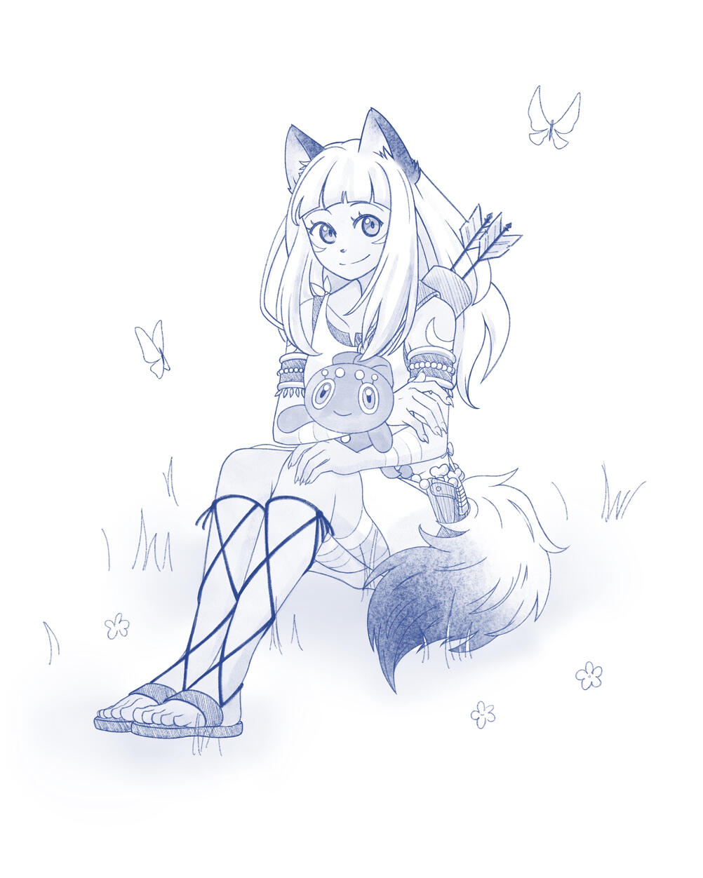 Full Body Sketch [$25]